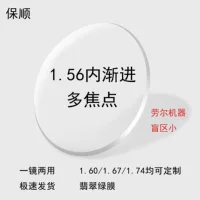 1,56/1,61/1,67 Прогрессивная мультифокальная линза с анти-синим светом превращается в серую поверхность без чая