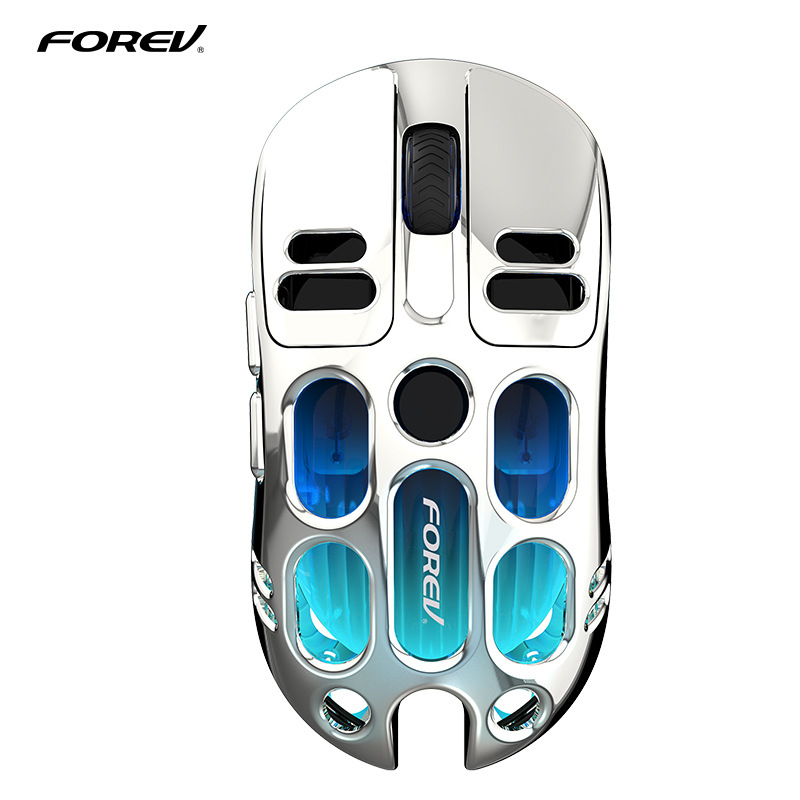 S220 Bluetooth transparente silencioso ratón de oficina inalámbrico de carga dual modo ergonómico ratón de juego RGB