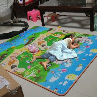 Summer Folding Sleeping Mat Lazy Mat Floor Sleeping Pad Nap Mat Moisture-Proof
