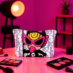 新しいバッグ黒スーパーおしゃぶり化粧品バッグファッション大容量レディース学生収納袋子供のかわいいシンプルなバッグ