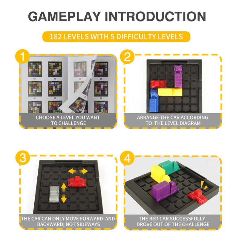 Juguetes infantiles transfronterizos hora pico ensamblaje desafío de entrenamiento lógico de pensamiento juego de puzzle juguetes de mesa