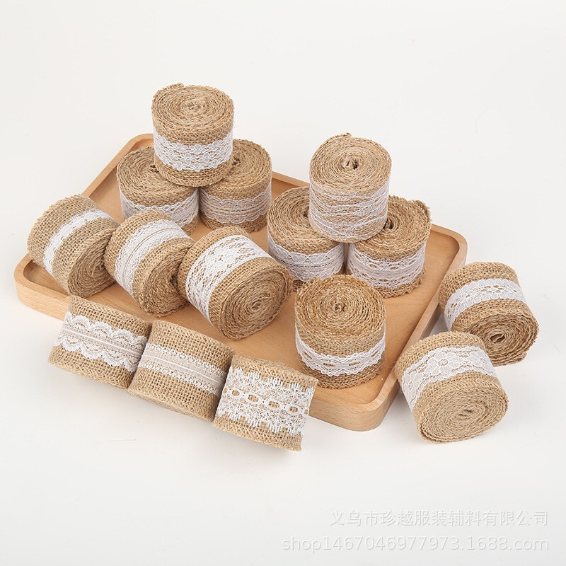 Linen Roll Lace DIY Handmade Wedding Christmas Craft Linen Roll Lace Linen Roll Hemp Rope Wholesale Linen Roll Lace DIY Handmade Wedding Christmas Craft Linen Roll Lace Linen Roll Hemp Rope Wholesale