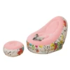 Pink graffiti-inflatable sofa + pedal (1.7kg color box)