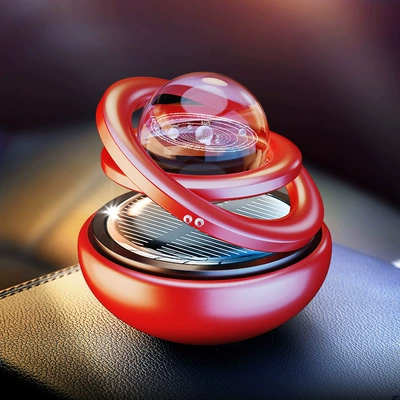 Perfplant seat — car aromatherapy ornaments aluminum - ocean-2-packs-of-4-pieces-red-and-black-solar-system