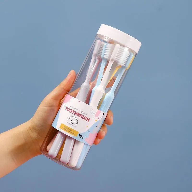 Cepillo de dientes de alta calidad cepillo de dientes capilar suave para adultos cepillo de dientes doméstico de alta densidad para hombres y mujeres