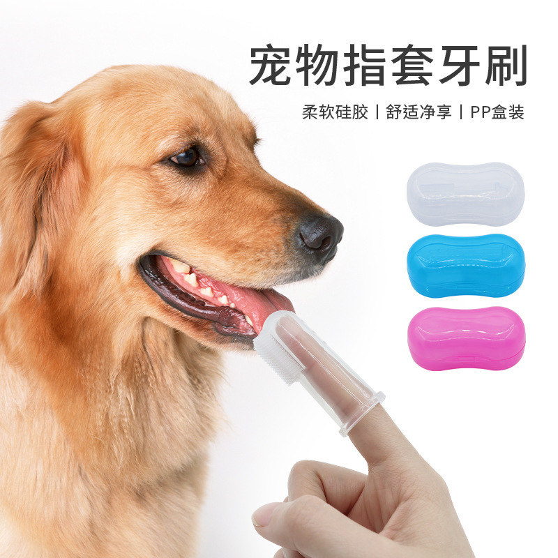 宠物牙刷刷牙宠物牙刷猫咪专用狗狗刷牙神器手指套小型犬清洁