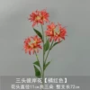 Three-headed Higan flower-orange-red
