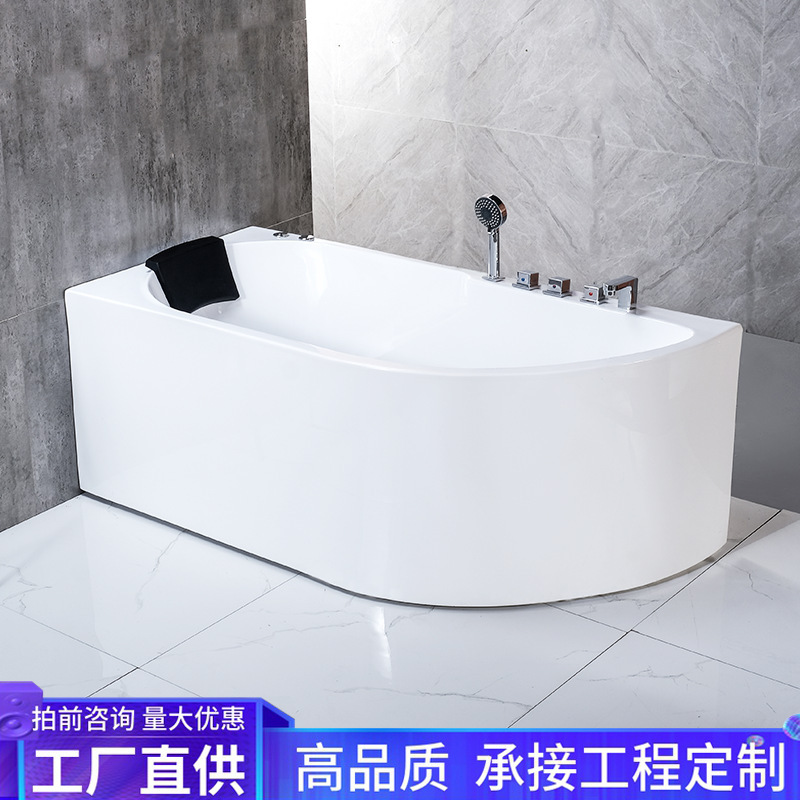 Seamless Connection of Two-Sided Skirts, Left and Right Independent Corner Insulation Bathtub Knife, Special-Shaped Hardware Surfing Project