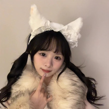 二次元洛丽塔发箍发带少女猫耳发夹cosplay漫展Lolita女仆头箍