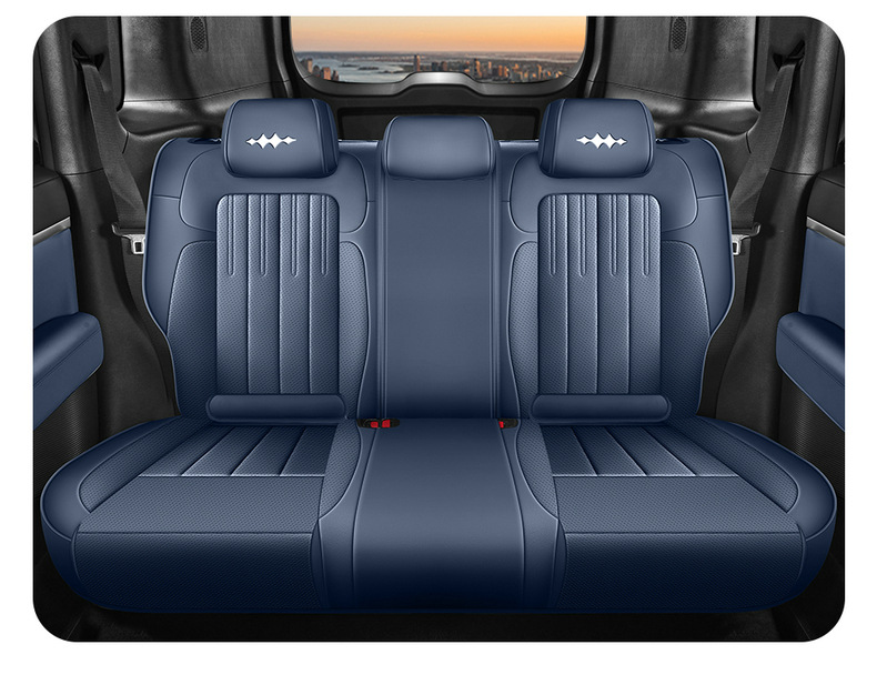 Special car seat cushion for Fangchengbao Titanium 7, full-coverage leather ventilated seat cover, perforated breathable seat cushion for all seasons