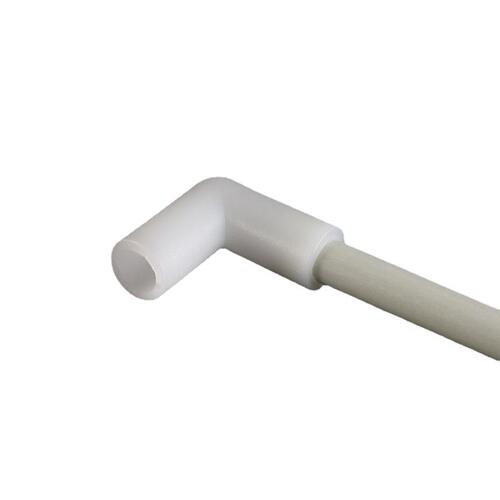 Manufacturer supply plastic 90-degree T-joint bend 8.5MM two-way PE connector mosquito netting accessories