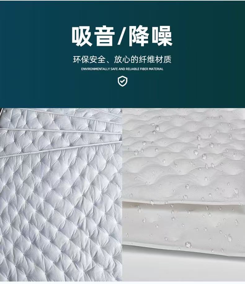 Car Edge-Sealing Sound-Absorbing Cotton, Soundproofing Cotton, Windsor Cotton, Thermal Insulation Cotton, Flame-Retardant, Odorless, Two-Component Polyester Fiber White Cotton