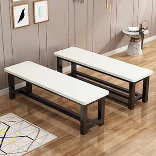 Long Bench Rectangular Shoe-Changing Bench Dressing Room Living Room Bench Bathroom Gym Rest Bench Modern Wholesale