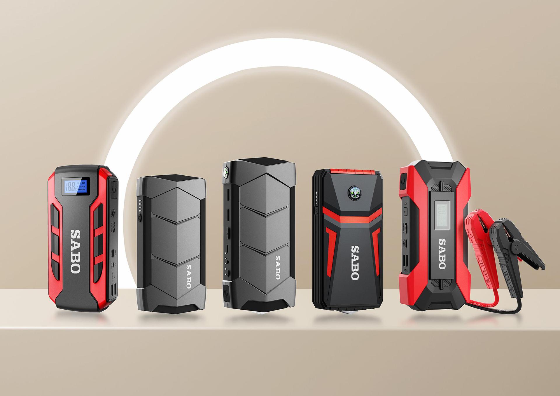 SABO尚比奥A5汽车应急启动电源启动宝12V电瓶搭电 jump starter