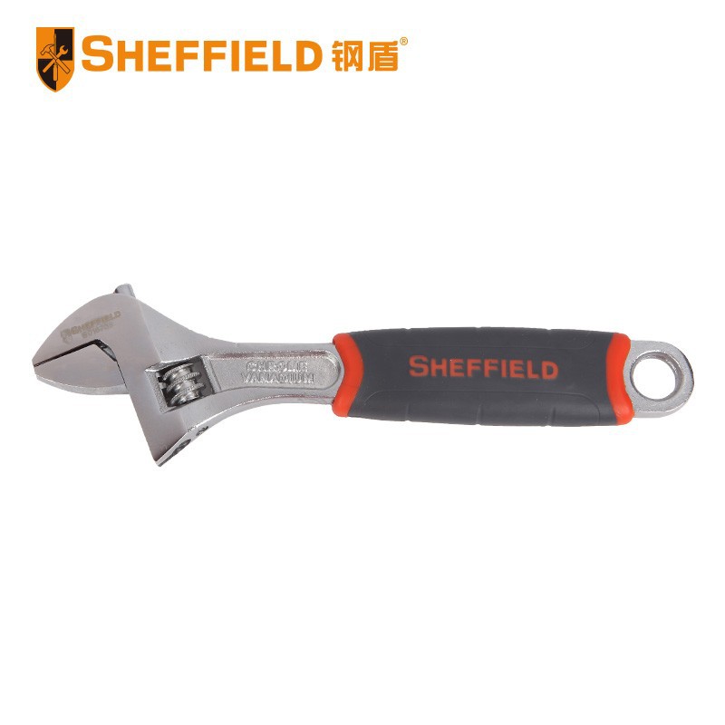钢盾 S016706 6寸活动扳手 多功能开口扳手 套柄活扳手 活口扳手