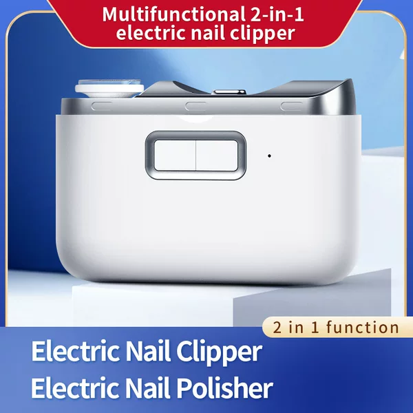 Electric Nail Clipper for Children, Nail Grinder for the Elderly, Automatic Nail Trimmer for Hands and Feet, USB Rechargeable