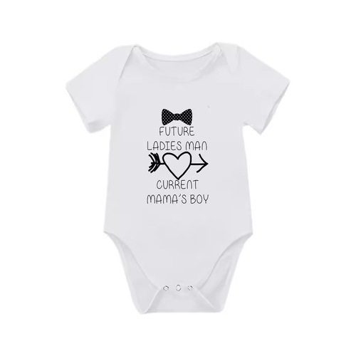 Amazon Cross-border Hot DIY Printed Summer Thin Men Women Baby Kids Short Sleeve Climbing Suit Onesie