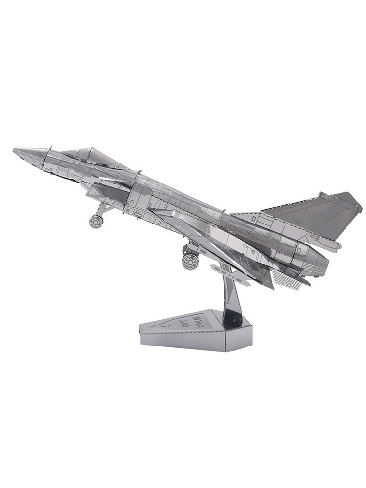 R2D2DIY puzzle de metal 3D hecho a mano modelo tridimensional para adultos Juguetes de puzzle de ensamblaje