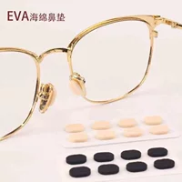 Подушечки для носа в очках, мягкие подушечки для носа из губки EVA, без отступов, без снятия макияжа, нескользящие, увеличивающие подушечки для носа в оправе для глаз.