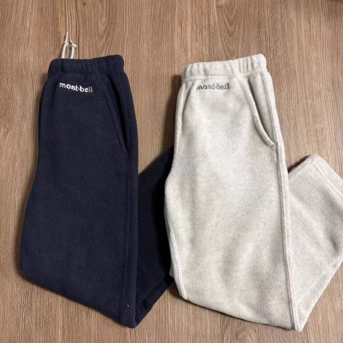 2025 Autumn/Winter Children's Unisex Sportswear Outdoor Warm Fleece Pants Suitable for Parent-Child Matching