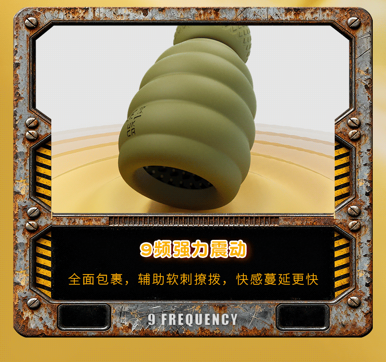 Automatic Sucking Telescopic Heating Masturbator Cup with Button Control, Silicone Grenade Trainer — detail image 10