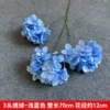 Three -headed hydrangea blue
