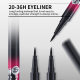 MSDS FDA fully qualified 36H eyeliner makeup waterproof sweat-proof quick-drying eyeliner makeup