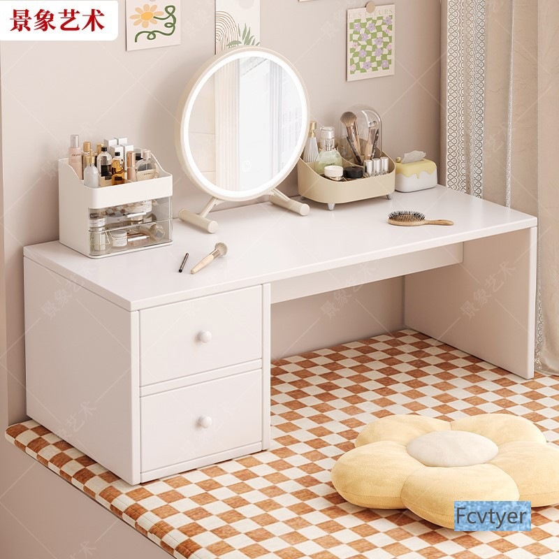 Dressing Table Small Internet Celebrity Bay Window Tatami Small Coffee Table Bedroom Bedside Sitting Low Table Ins Makeup Table