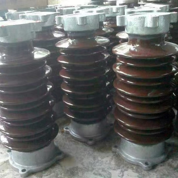 电器陶瓷绝缘子40.5kv户外支柱绝缘子ZSW-40.5/8-4柱形柱式