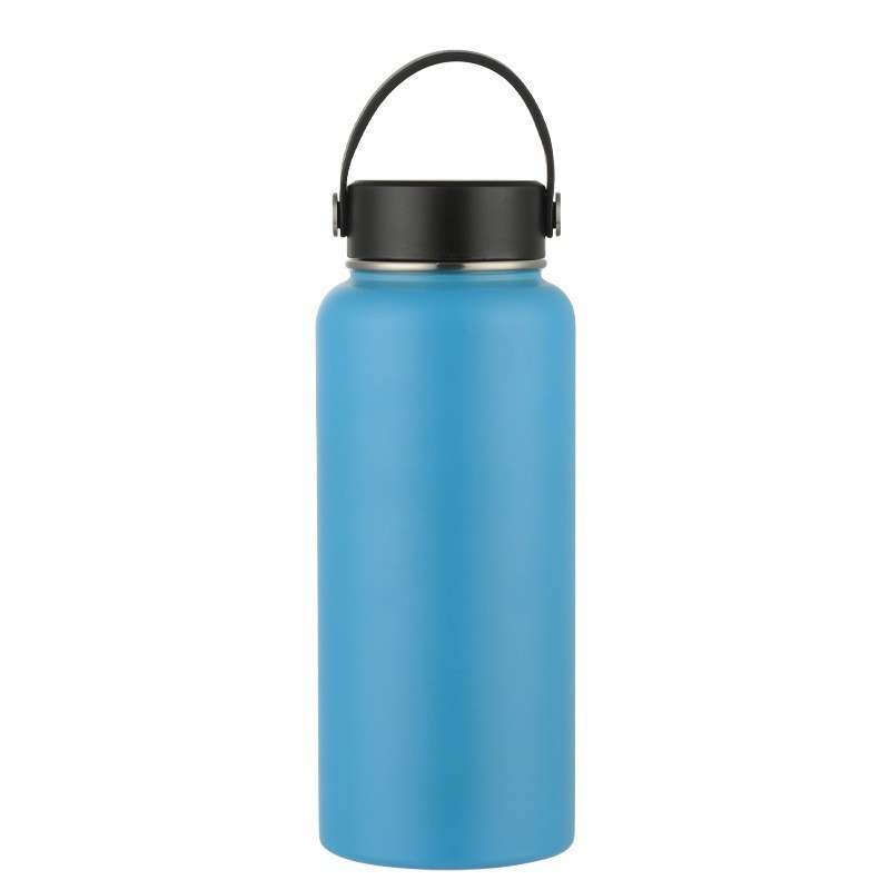 Comercio al por mayor transfronteriza 304 olla de espacio de acero inoxidable al aire libre montañismo deportes hervidor de gran capacidad americano Boca Grande taza de vacío