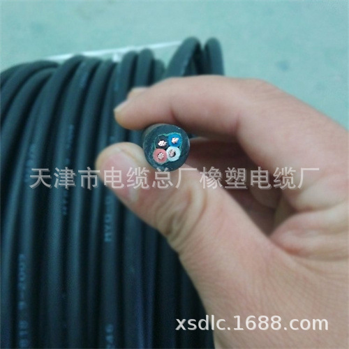 船用橡套软电缆CEFR 2*1.0 2*1.5 2*2.5 2*4 2*6 2*10mm2