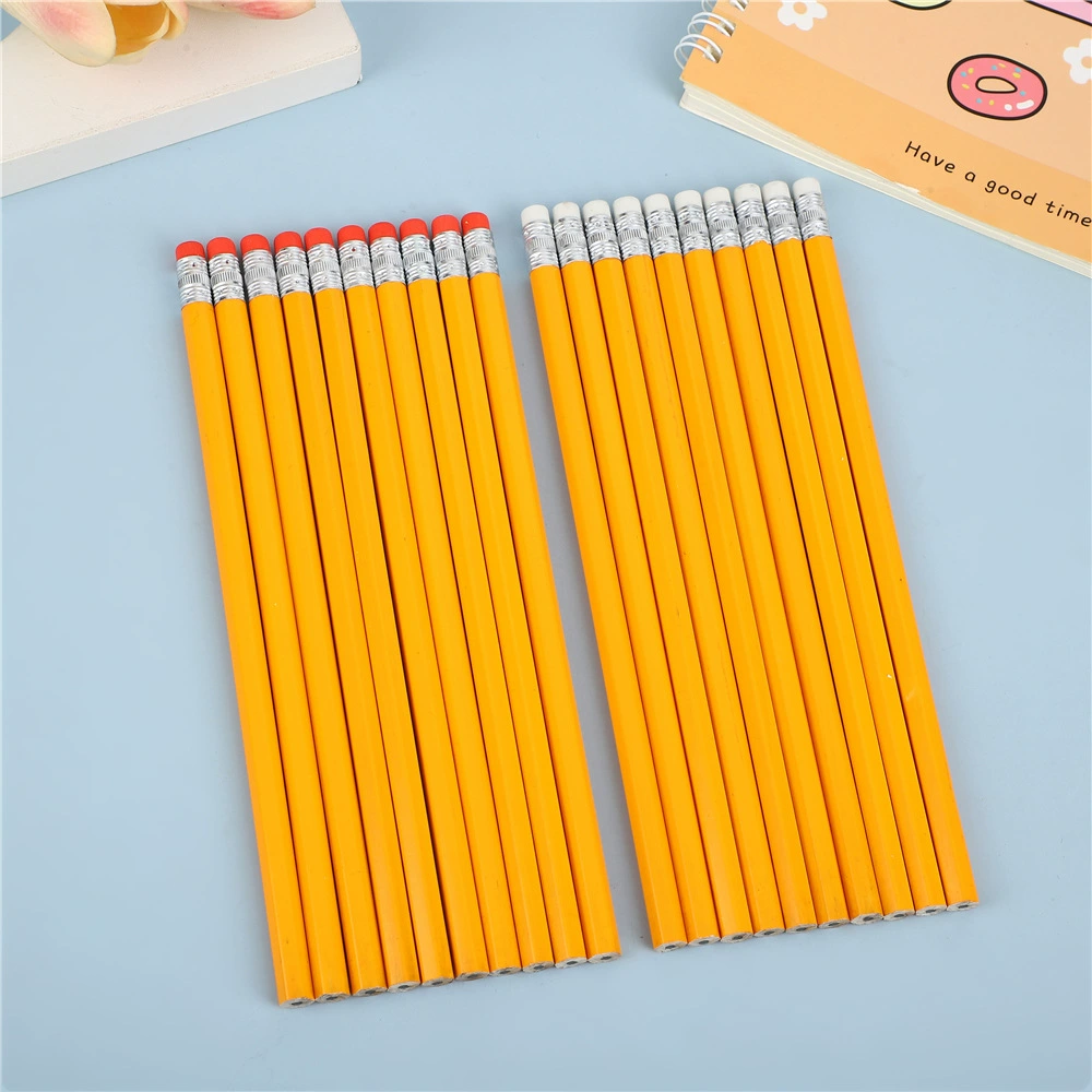 Трансграничные желтые карандаши для детей призы для обучения канцелярские