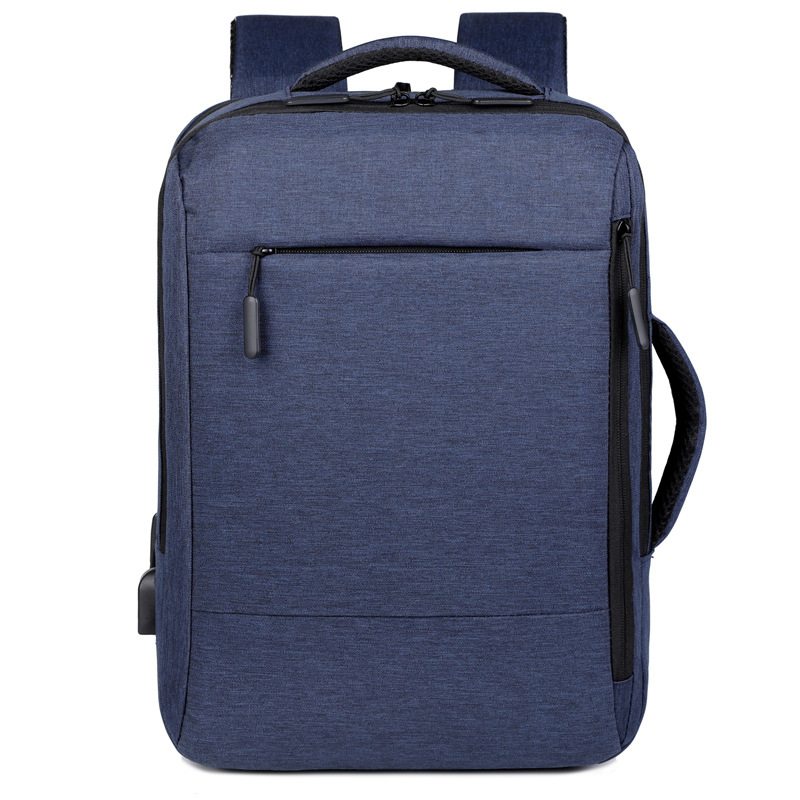 Mochila recargable USB para hombres de cercanías de negocios transfronterizos al por mayor Mochila portátil multifunción