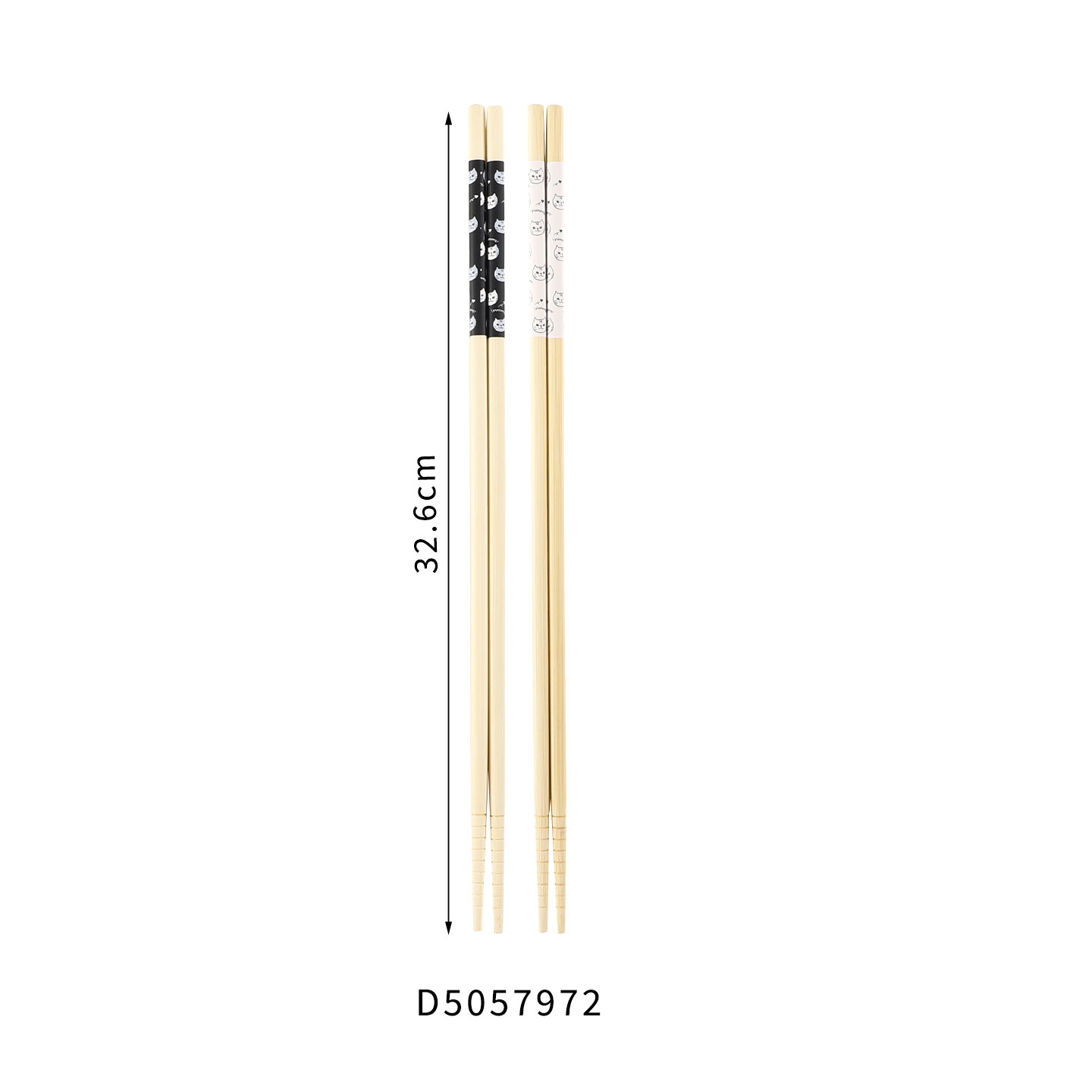 33CM (블랙/화이트) 2쌍