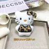 White leopard print KT