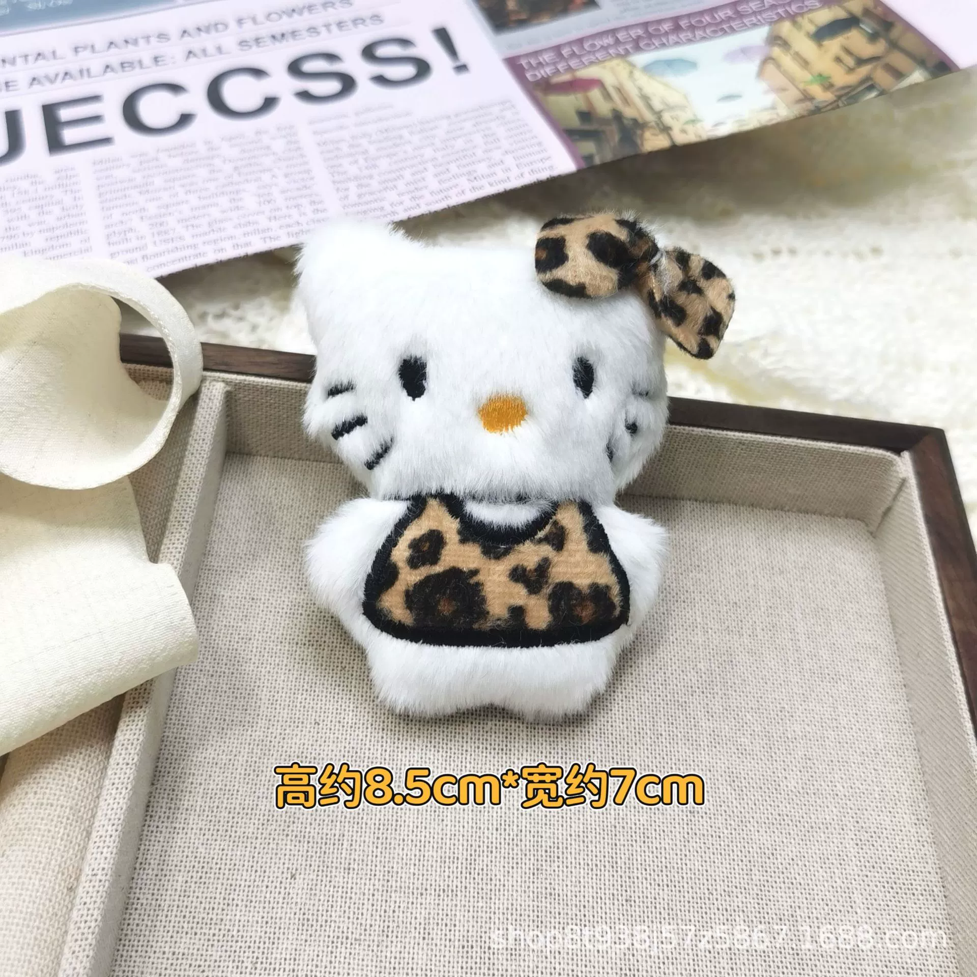 Pendant, doll, cute keychain, bag, kitten, DIY