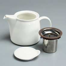 家用陶瓷泡茶壶泡咖啡单壶过滤泡下午茶出口日式茶具办公酒店餐厅