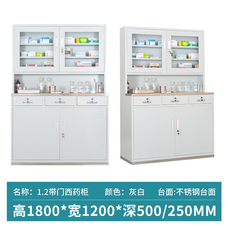 西洋薬箱ステンレス無菌器械箱治療室の処置台を改造して病院を厚くして診療所を厚くします。|undefined