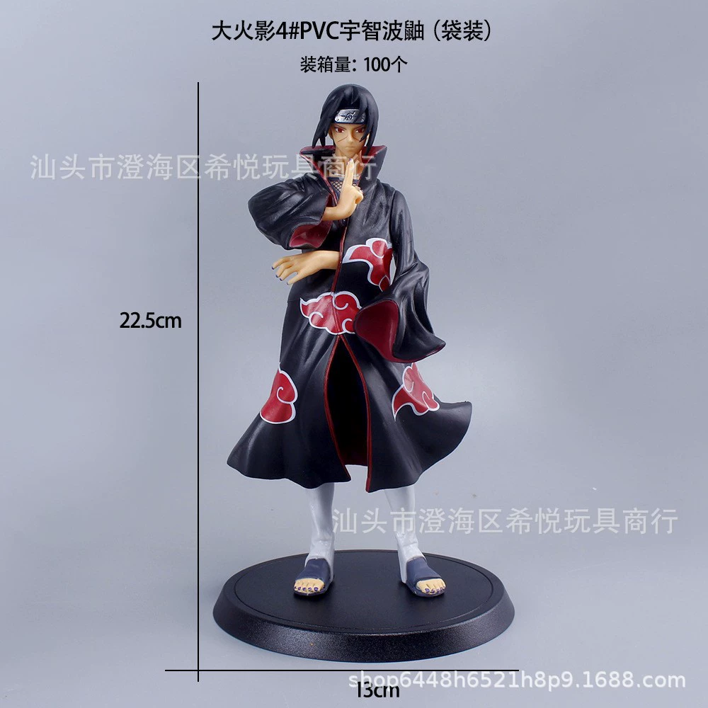 PVC Figure Set (Naruto) — Kakashi, Naruto, Sakura Desktop Ornaments, Multi‑pose Kit