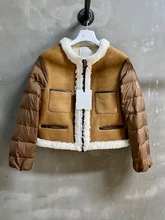 2023冬季新款高级感复古小香风气质精致百搭美利奴鹅绒服外套 女