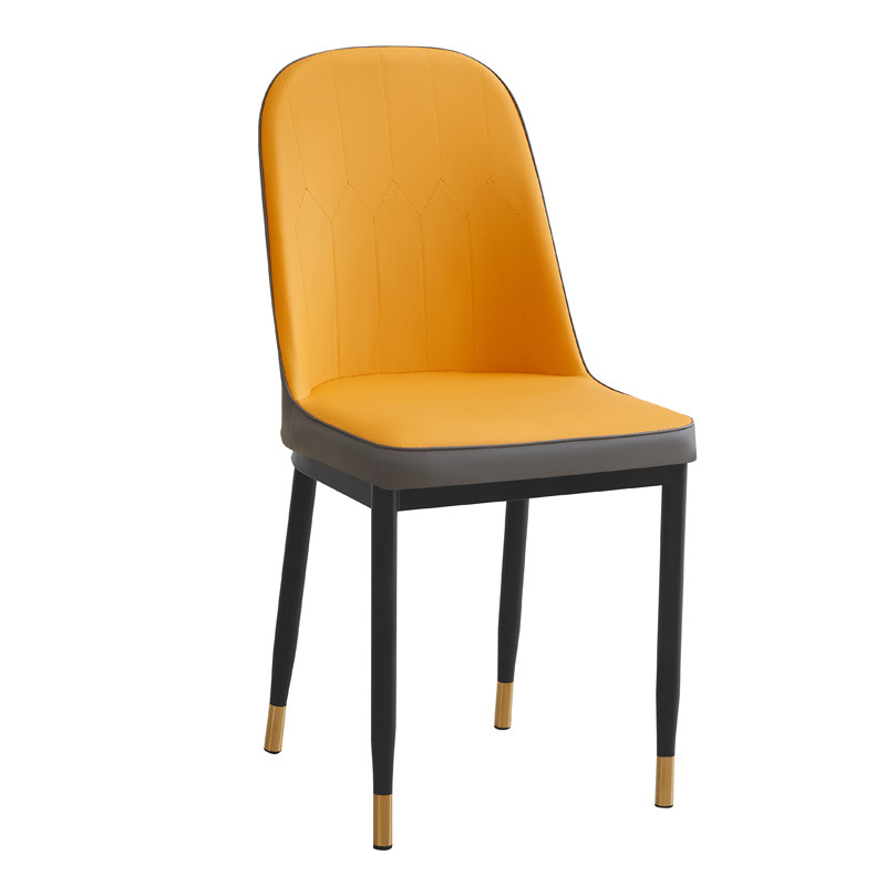 Silla de comedor de lujo ligera, taburetes domésticos, estilo nórdico simple, mesas y sillas de maquillaje en línea, restaurantes de hotel, mesas y sillas de comedor de hierro forjado