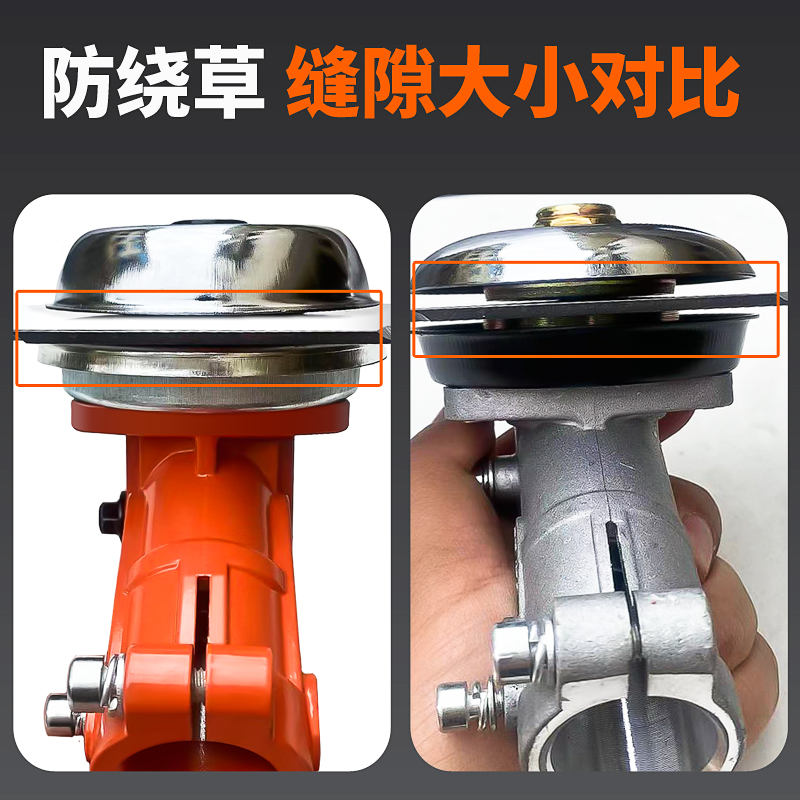 Accesorios para el cabezal de trabajo de la cortadora de césped, desbrozadora general, cabezal de corte, cabezal de trabajo de la cortadora de césped, conjunto de caja de cambios