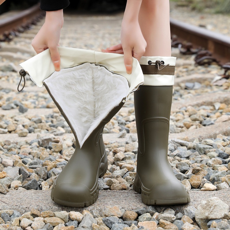 Botas de lluvia tipo Chelsea para mujer, antideslizantes, estilo casual, media caña, ideales para uso diario