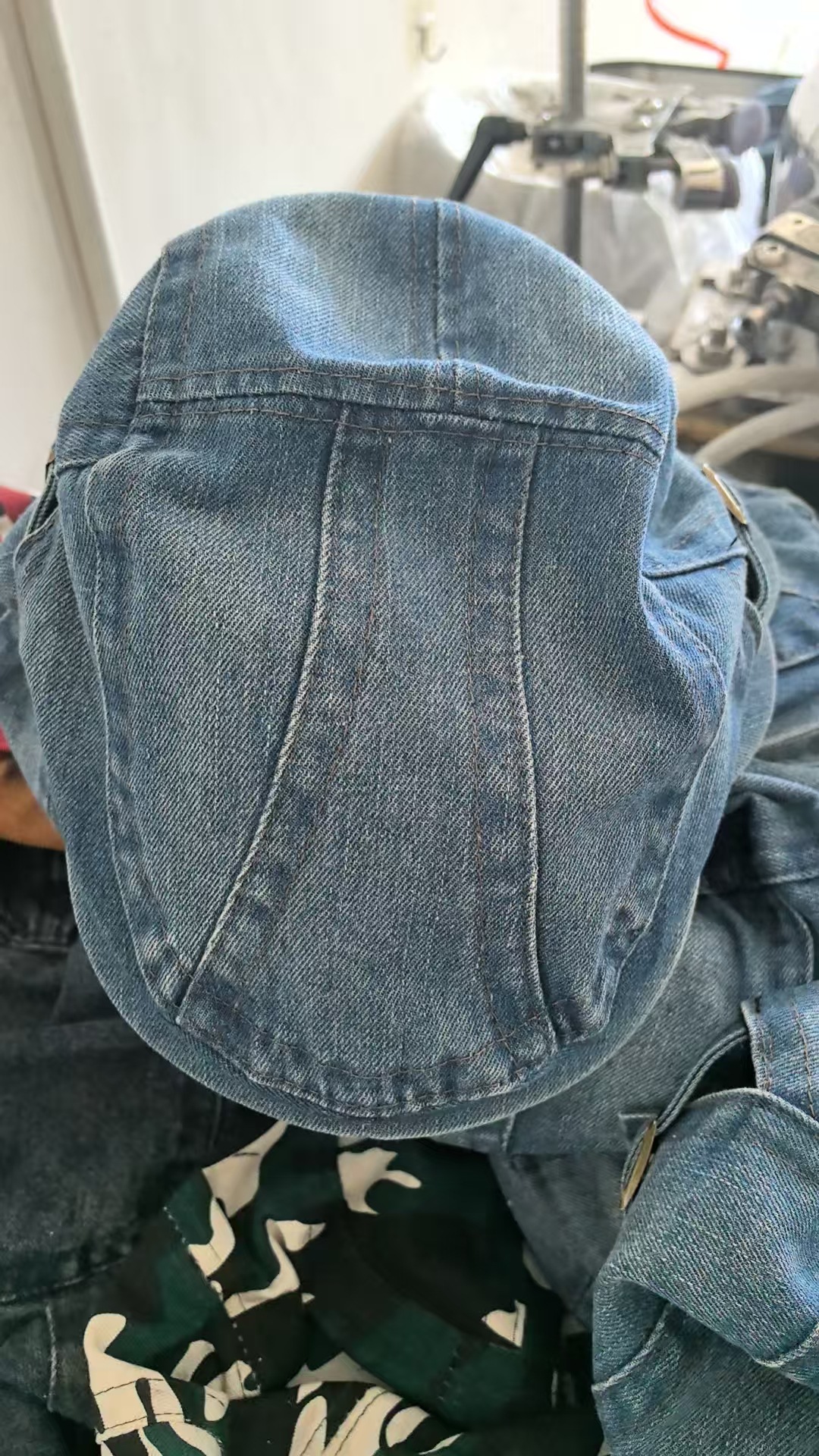 Denim boina de los hombres casquillo del sombrero ocasional retro al por mayor primavera y otoño sombrero delantero sombrero de las mujeres