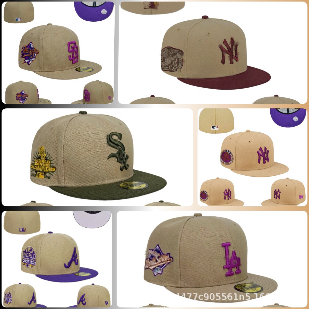24 gorra de béisbol americana bordada no ajustable hip-hop hip-hop hip-hop comercio exterior completamente cerrado sombrero de ala plana hip-hop de ala ancha