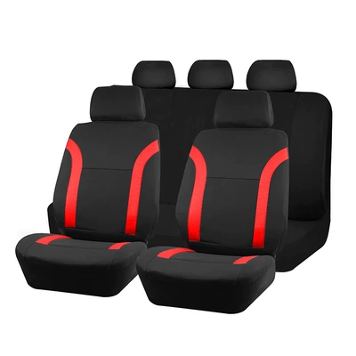 Universal seat cover driver and passenger seats, color-matched - red-30cm20cm10cm