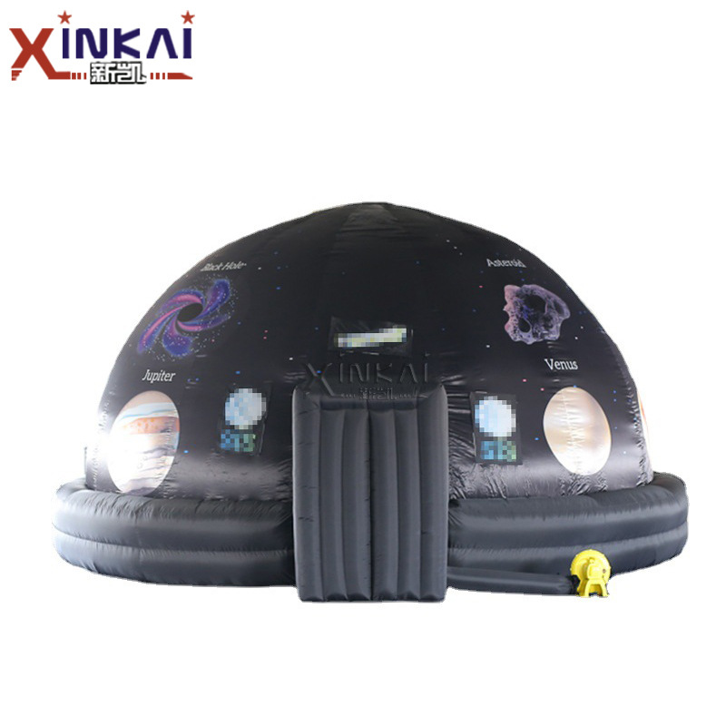 工厂充气电影球幕星球喷绘科技馆充气投影帐篷天文馆科普投影帐篷