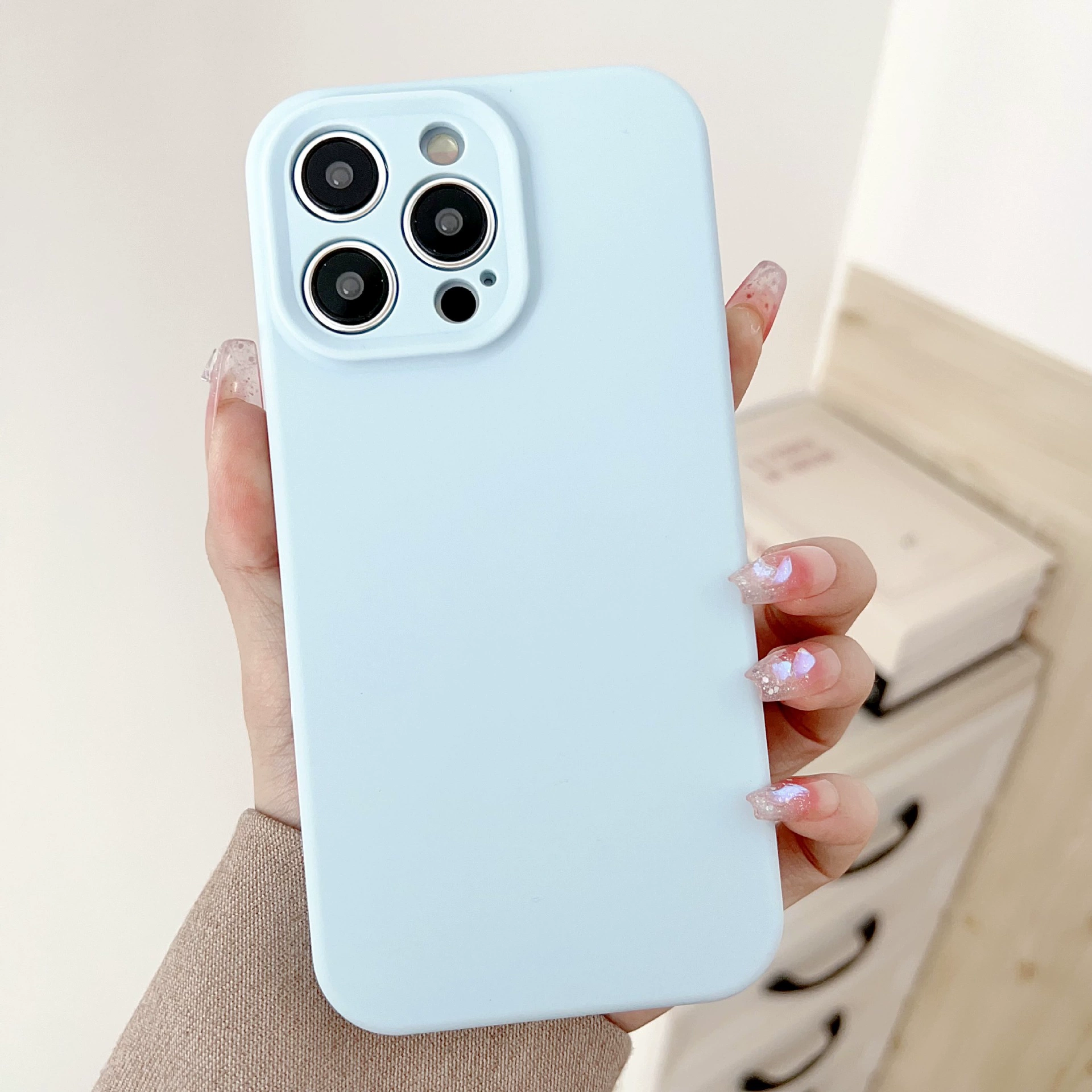 Apple, силиконовый совместимый чехол для телефона, защитный чехол pro, защита от падения