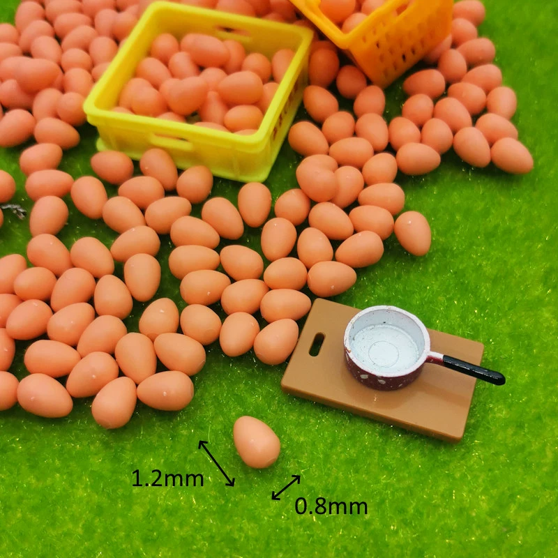 DIY симулятор еды игры миниатюрные мини-яйца утка яйцо модель микро-ландшафтный украшения аксессуары для мобильного телефона