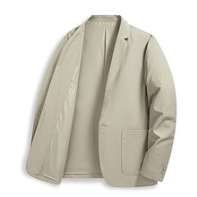 商务男装西服休闲春秋时尚男西装修身免烫男士单西上衣外套X2305.